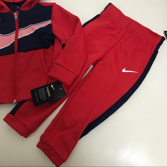 Nike boy active hoodie pants set 6228 - Picture 3 of 6